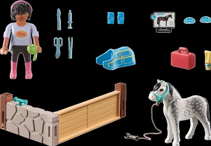 Image du produit Playmobil Thérapeute équin (71497, Playmobil Chevaux de la cascade)