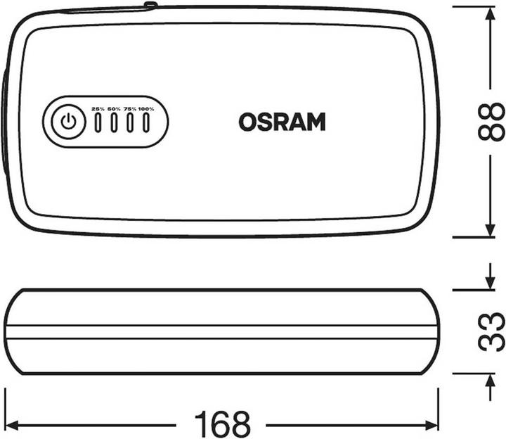 Image du produit Osram BatteryStart 300 (1500 A, 13000 mAh)