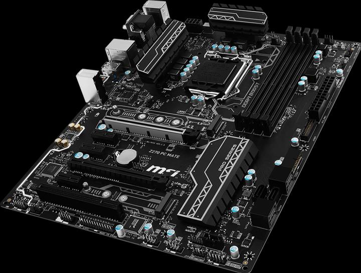 Image du produit MSI Z270 PC Mate (LGA 1151, Intel Z270, ATX)