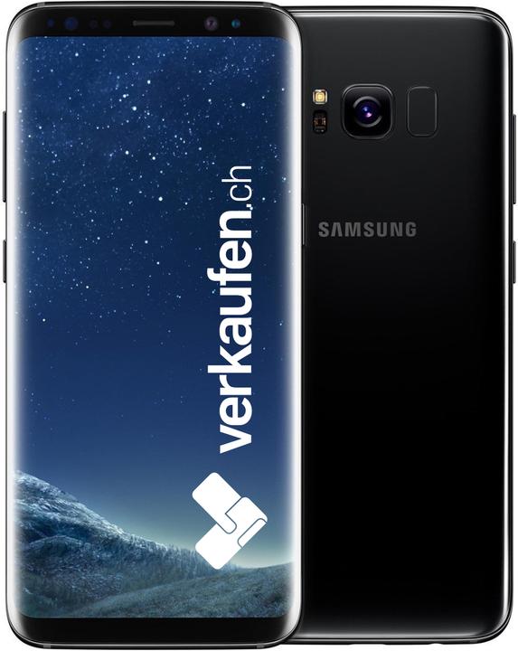 verkaufen.ch Galaxy S8 (64 GB, Black, 5.80", 12 Mpx, Single SIM, A / Wie neu)