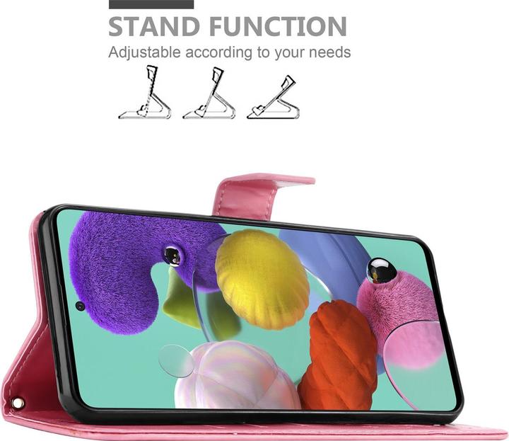 Image du produit Cadorabo Couverture du livre de fleurs (Samsung Galaxy A51 5G)