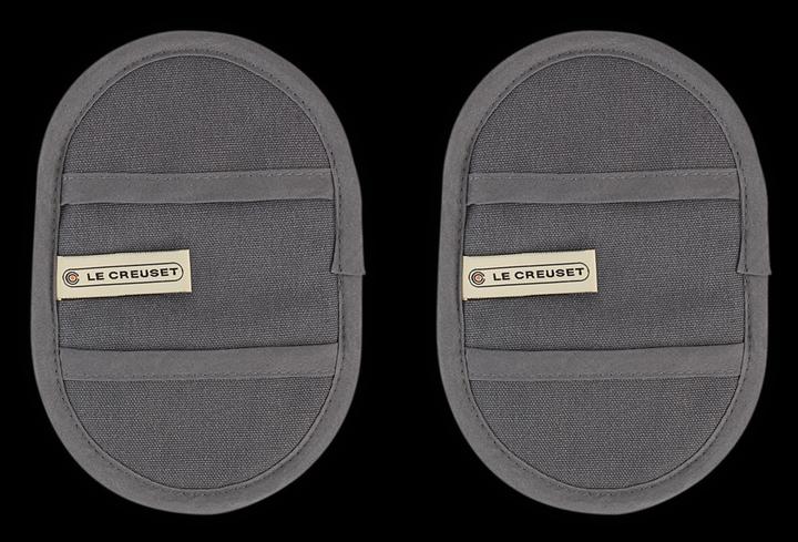 Image du produit Le Creuset Jeu de 2 protections de poignées de casseroles (100% coton, Toile, Tissu éponge)