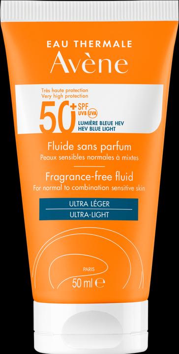Produktbild Avène Sonnenfluid ohne Duft SPF50+ (Sonnencreme, SPF 50+, 50 ml, 67 g)