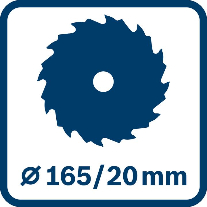 Actual product image Bosch Professional GKS 18V-57-2