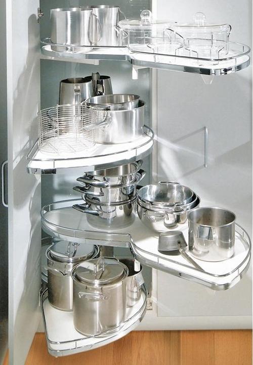 Immagine prodotto Kesseböhmer Armadio angolare a battente LeMans II Arena Classic Credenza per mobili angolari a 90° (1 pz.)