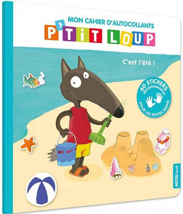 Image du produit P'tit Loup / Mon cahier d'autocollants / C'est l'été!