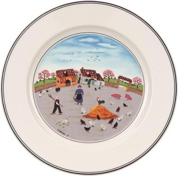 Produktbild Villeroy & Boch Frühstücksteller Hühnerhof Design Naif (1 x, 21 cm)