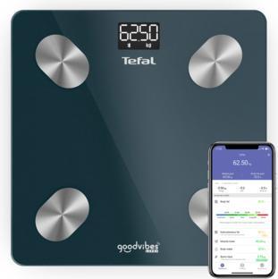 Actual product image Tefal Goodvibes Life+ Square Electronic Personal Scale (180 kg)