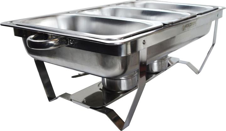 Actual product image Herzberg Cooking Food warmer with 3 bowls