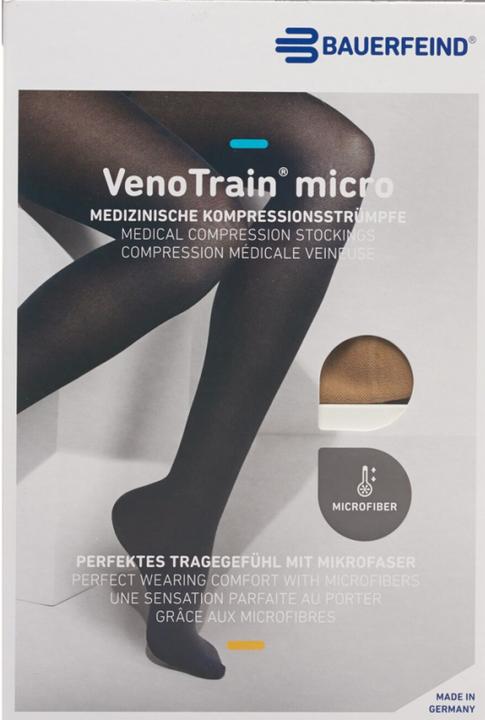 Immagine prodotto Veno Train MICRO A-G KKL2 M plus/long geschlossene Fussspitze caramel Haftband Spitze normal (M)