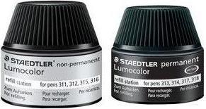Produktbild Staedtler Lumocolor Refill Station 487 05, schwarz Tankstelle zum einfachen und sauberen Nachfüllen der (Schwarz, 1 x)