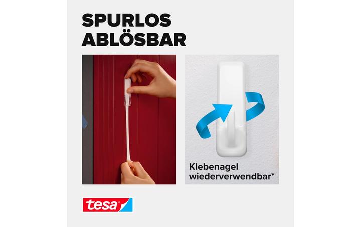 Productafbeelding tesa Powerstrips zelfklevende haak XL