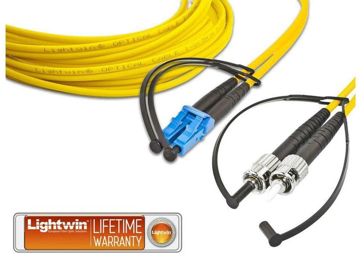 Actual product image Lightwin Fiber optic duplex patch cable (CAT6, 2 m)
