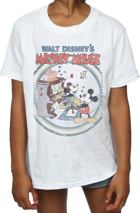 Immagine prodotto Disney Mickey Mouse Piano Maglietta Ragazze (140, 146)