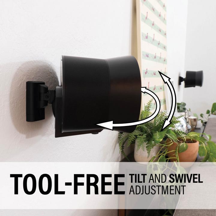 Produktbild Sanus WSWME32-B2 (1 Paar, Wandmontage, Drehbar, Neigbar)