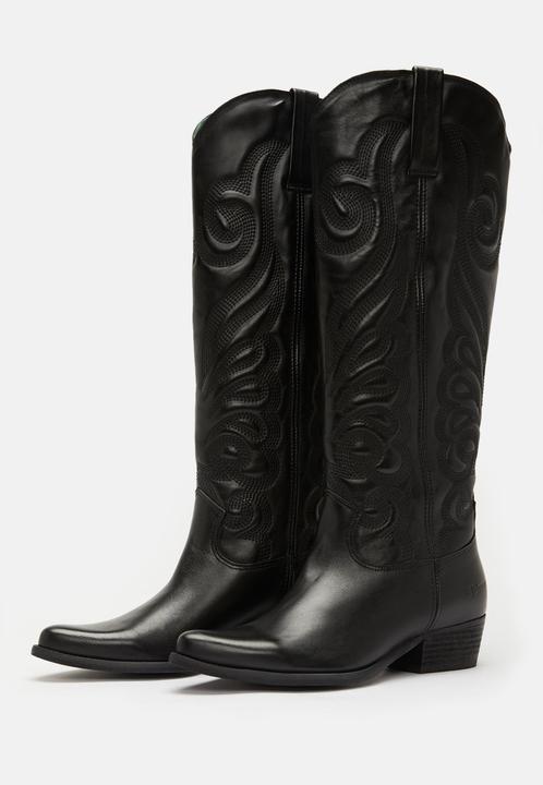 Produktbild Felmini Der Cowboy-Stiefel mit Absatz von, zeichnet sich durch eine wunderschöne Stickerei am Schaft (36)