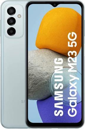 Produktbild Samsung Galaxy M23 (128 GB, Light Blue, 6.60", Dual SIM, 50 Mpx, 5G)