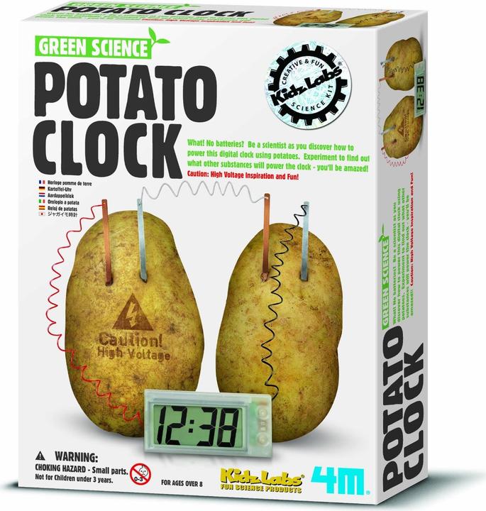 Actual product image 4M Potato clock