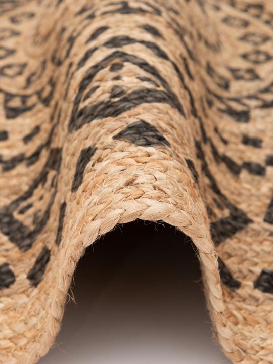 Image du produit Pergamon Fibre naturelle Tapis de jute fait main Nele Rund (120 x 120 cm)