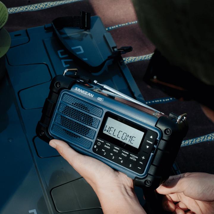 Actual product image Sangean MMR-99 DAB+ (Ocean Blue) (DAB+, FM, Bluetooth)