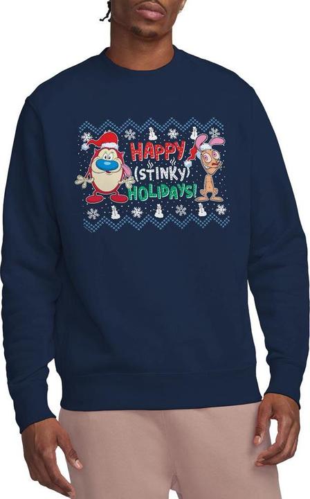 Produktbild Ren & Stimpy Happy Stinky Holidays Sweatshirt (XL)