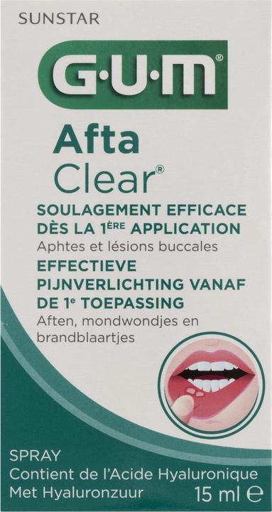 Produktbild GUM SUNSTAR AftaClear Spray (15 ml, Mundspray)