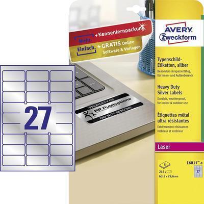 Actual product image Avery Symbol Warn labels