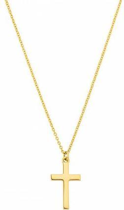 Collier Kreuz, 14 K Gelbgold (14 K Gelbgold (585))