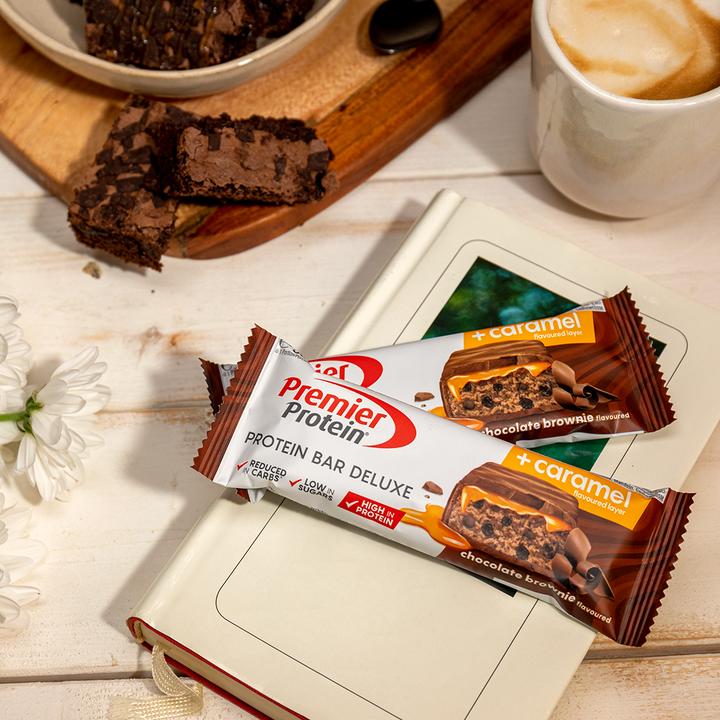 Immagine prodotto Premier Protein Barretta proteica Deluxe (Brownie, Cioccolato, 12 pz., 600 g)