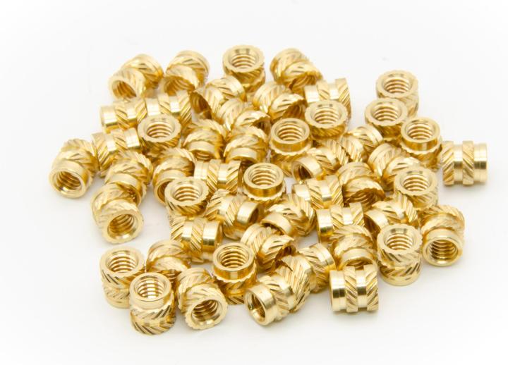 Image du produit Purecrea Inserts filetés M4x6mm Laiton Insert 50pcs (Pièce de rechange)