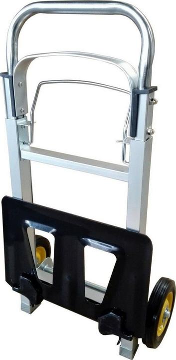 Produktbild GEKO Handtrolley-Fahrgestell, Tragkraft 90kg 355x240mm, Alu klappbar, frei lagerbar ohne -Box (90 kg)