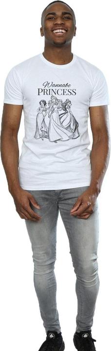 Actual product image Disney Princess Mens Wannabe Princess T-Shirt (3XL)