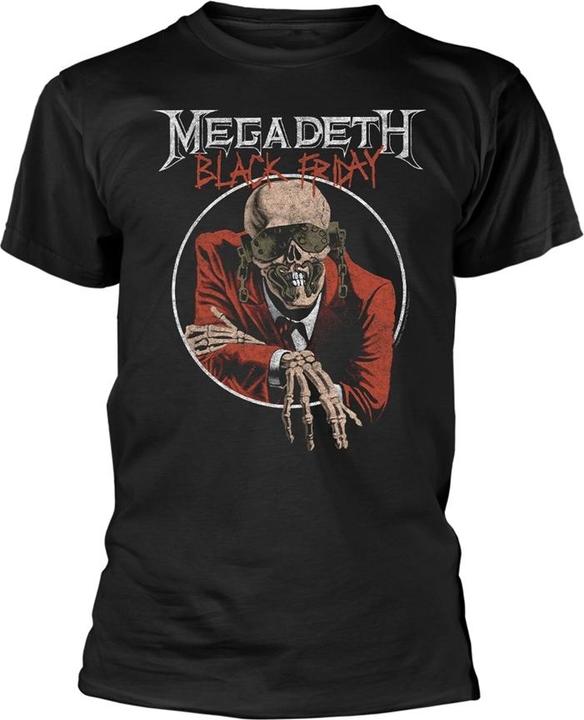 Immagine prodotto Megadeth Venerdì nero (XL)