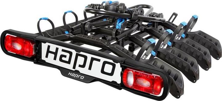 Actual product image Hapro Atlas Active IV - Bicycle carrier - Suitable for 4 bicycles - 13 -pin (CD81969)