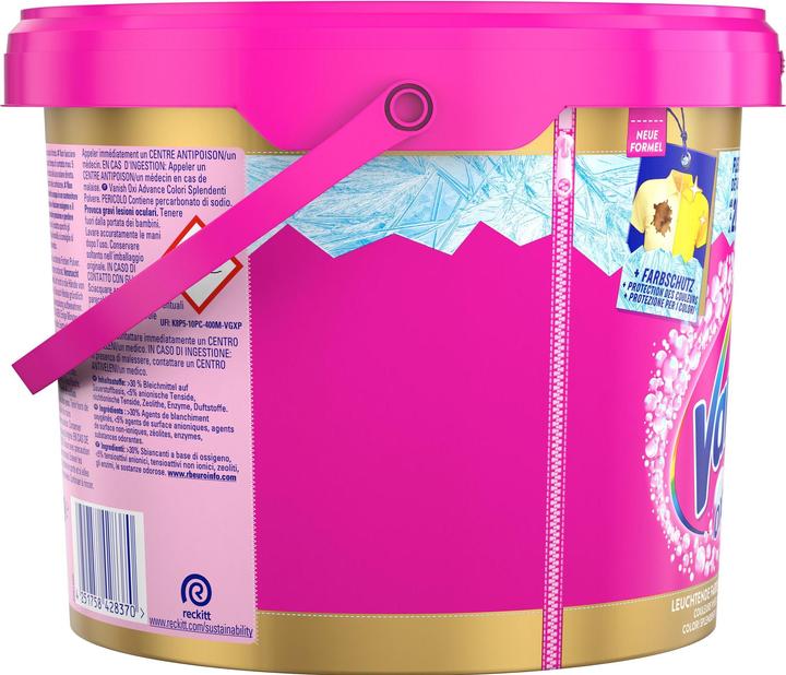 Immagine prodotto Vanish Oxi Advance Oro (75 Cicli di lavaggio, Polvere)