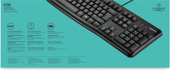 Produktbild Logitech K120 (US, Kabelgebunden)