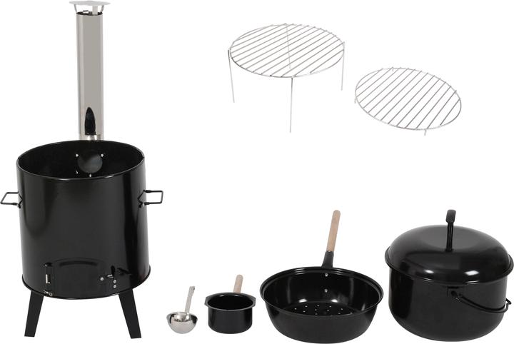 Image du produit BBQ Dragon Poêle et ustensiles