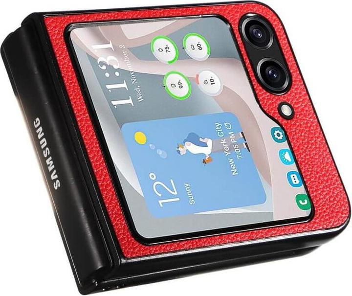Produktbild Cover-Discount Galaxy Z Flip5 - Hybrid Schutzhülle rot (Samsung Galaxy Z Flip5)