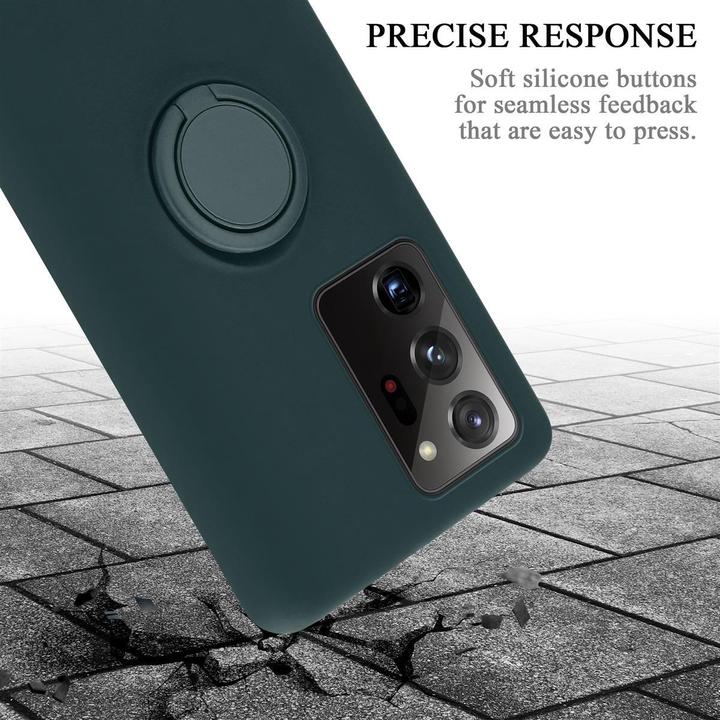 Produktbild Cadorabo TPU Liquid Ring Silicone Case Hülle (Samsung Galaxy Note 20 Ultra)