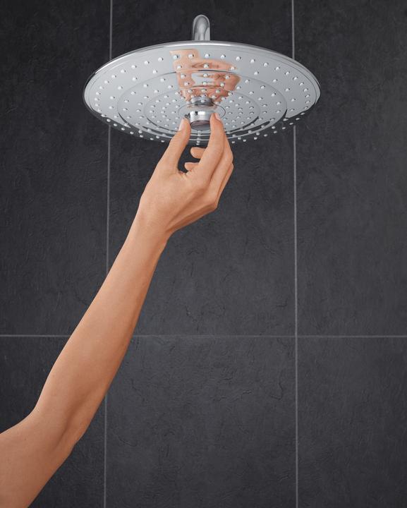 Actual product image Grohe Euphoria 260 overhead shower (3 Beam types)