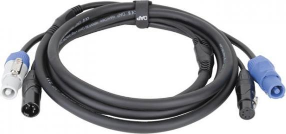 Produktbild DAP-Audio FP21 Hybrid Cable - Power Pro & 5-pin XLR - DMX / Power - 6 m (6 m)
