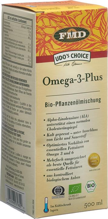 Udo's Choice Organic vegetable oil (1 Piece, Liquid, 810 g)