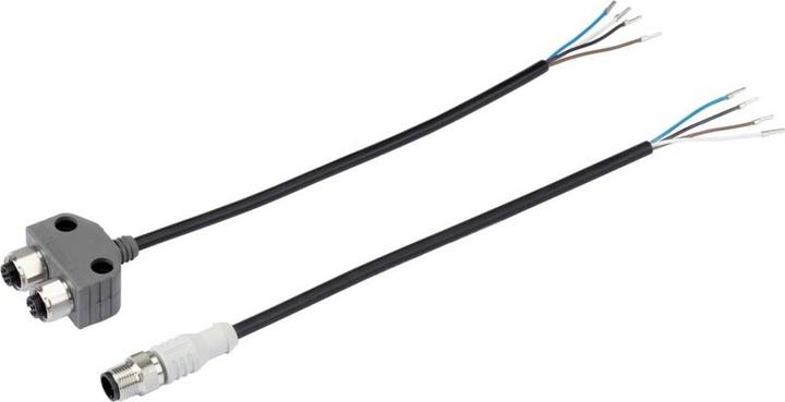 Actual product image Bürkert Round plug M12 socket, 8-pin assembled cable 2 m