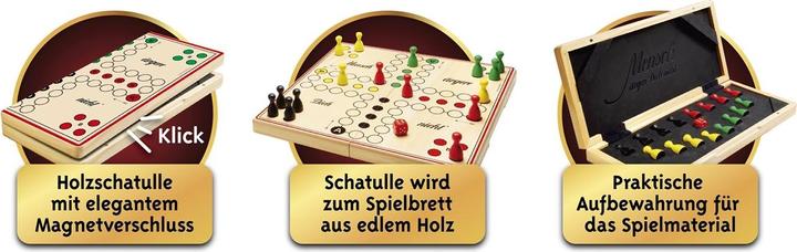Produktbild Schmidt Spiele Mensch ärgere Dich nicht Deluxe (d) (Deutsch)
