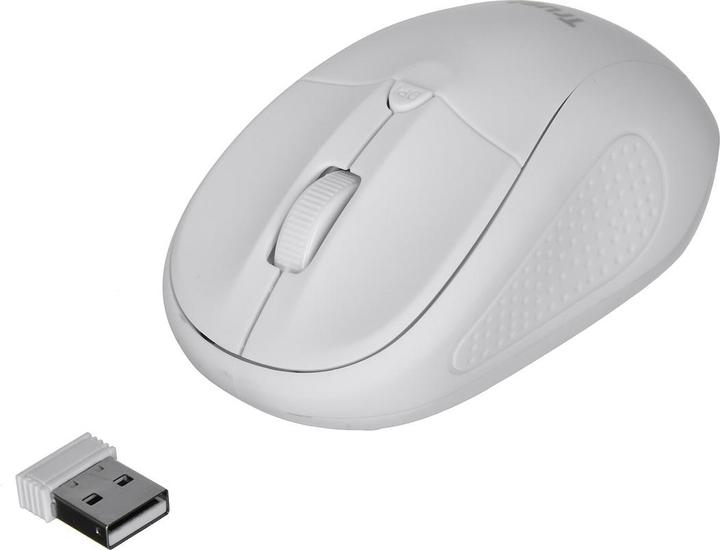 Actual product image Trust Primo Wireless Mouse Matt White (Wireless)