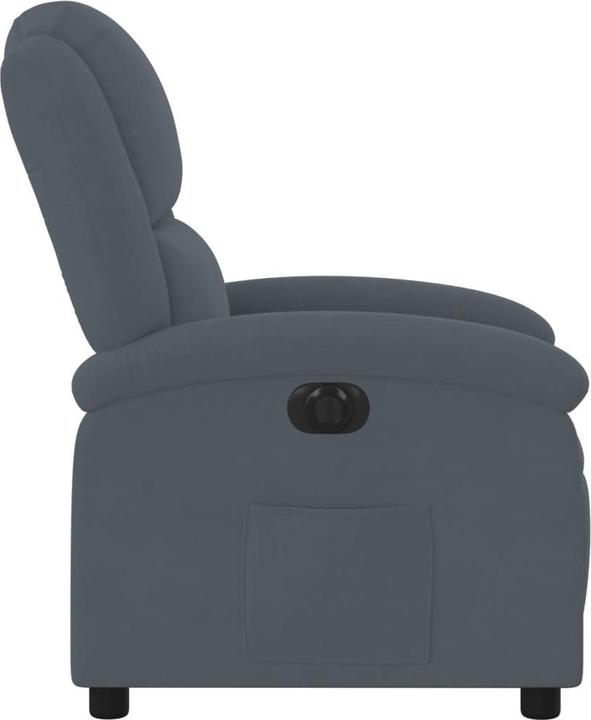 Actual product image VidaXL Recliner chair electric velvet