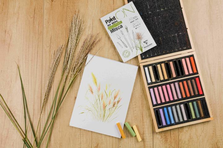 Produktbild Clairefontaine Aquarellblock Paint On (A5, Blanko, Kein Einband)