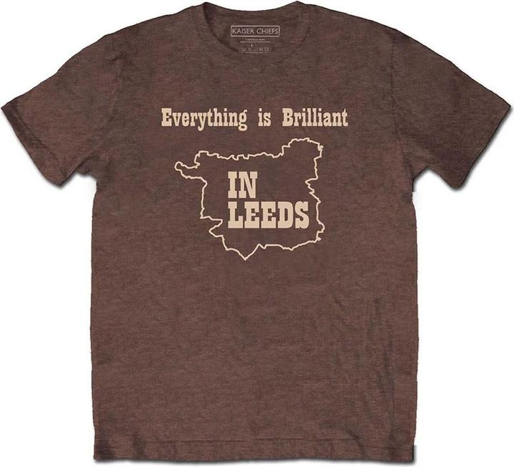 Kaiser Chiefs Adult Everything Is Brilliant Baumwolle TShirt (XL)