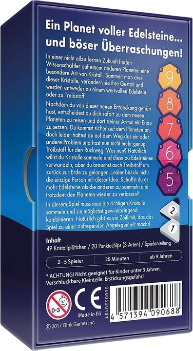 Actual product image Oink Games Troika, d (German, French, Italian, English)