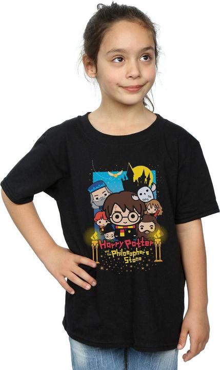 Image du produit Harry Potter T-Shirt coton Chibi pour fille (152, 158)